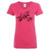 Women’s Glitter V-Neck T-Shirt Thumbnail