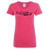 Women’s Glitter V-Neck T-Shirt Thumbnail