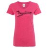 Women’s Glitter V-Neck T-Shirt Thumbnail