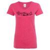 Women’s Glitter V-Neck T-Shirt Thumbnail