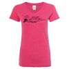 Women’s Glitter V-Neck T-Shirt Thumbnail