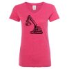 Women’s Glitter V-Neck T-Shirt Thumbnail