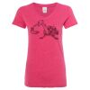 Women’s Glitter V-Neck T-Shirt Thumbnail