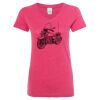Women’s Glitter V-Neck T-Shirt Thumbnail