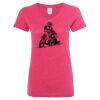Women’s Glitter V-Neck T-Shirt Thumbnail