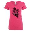 Women’s Glitter V-Neck T-Shirt Thumbnail