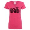 Women’s Glitter V-Neck T-Shirt Thumbnail