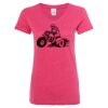 Women’s Glitter V-Neck T-Shirt Thumbnail