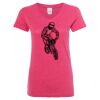 Women’s Glitter V-Neck T-Shirt Thumbnail