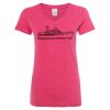 Women’s Glitter V-Neck T-Shirt Thumbnail