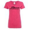 Women’s Glitter V-Neck T-Shirt Thumbnail