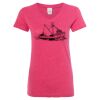 Women’s Glitter V-Neck T-Shirt Thumbnail