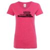 Women’s Glitter V-Neck T-Shirt Thumbnail