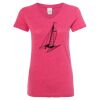 Women’s Glitter V-Neck T-Shirt Thumbnail