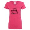 Women’s Glitter V-Neck T-Shirt Thumbnail