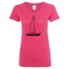 Women’s Glitter V-Neck T-Shirt Thumbnail