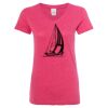 Women’s Glitter V-Neck T-Shirt Thumbnail