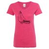 Women’s Glitter V-Neck T-Shirt Thumbnail