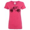 Women’s Glitter V-Neck T-Shirt Thumbnail