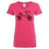 Women’s Glitter V-Neck T-Shirt Thumbnail