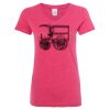 Women’s Glitter V-Neck T-Shirt Thumbnail