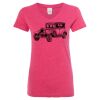 Women’s Glitter V-Neck T-Shirt Thumbnail
