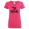 Women’s Glitter V-Neck T-Shirt Thumbnail