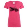 Women’s Glitter V-Neck T-Shirt Thumbnail