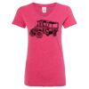Women’s Glitter V-Neck T-Shirt Thumbnail