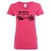 Women’s Glitter V-Neck T-Shirt Thumbnail