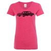 Women’s Glitter V-Neck T-Shirt Thumbnail