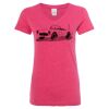Women’s Glitter V-Neck T-Shirt Thumbnail