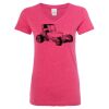 Women’s Glitter V-Neck T-Shirt Thumbnail