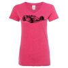 Women’s Glitter V-Neck T-Shirt Thumbnail