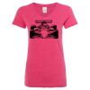 Women’s Glitter V-Neck T-Shirt Thumbnail