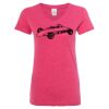 Women’s Glitter V-Neck T-Shirt Thumbnail