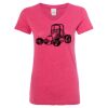 Women’s Glitter V-Neck T-Shirt Thumbnail