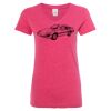Women’s Glitter V-Neck T-Shirt Thumbnail