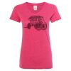 Women’s Glitter V-Neck T-Shirt Thumbnail