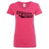 Women’s Glitter V-Neck T-Shirt Thumbnail