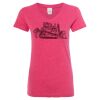 Women’s Glitter V-Neck T-Shirt Thumbnail