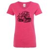 Women’s Glitter V-Neck T-Shirt Thumbnail