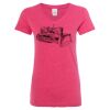 Women’s Glitter V-Neck T-Shirt Thumbnail