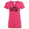 Women’s Glitter V-Neck T-Shirt Thumbnail