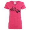 Women’s Glitter V-Neck T-Shirt Thumbnail