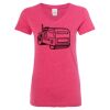 Women’s Glitter V-Neck T-Shirt Thumbnail