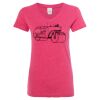 Women’s Glitter V-Neck T-Shirt Thumbnail