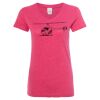 Women’s Glitter V-Neck T-Shirt Thumbnail