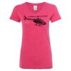 Women’s Glitter V-Neck T-Shirt Thumbnail