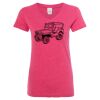 Women’s Glitter V-Neck T-Shirt Thumbnail